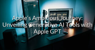 Apple’s Ambitious Journey: Unveiling Generative AI Tools with Apple GPT