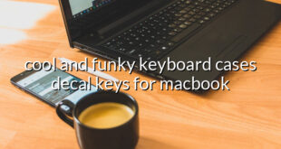 cool and funky keyboard cases decal keys for macbook