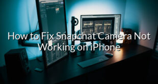 How to Fix Snapchat Camera Not Working on iPhone