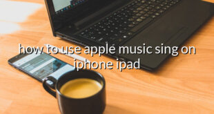 how to use apple music sing on iphone ipad