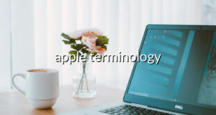 apple terminology