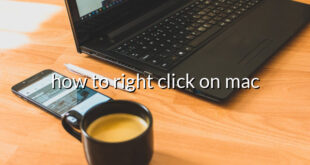 how to right click on mac