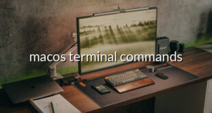 macos terminal commands