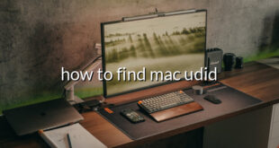 how to find mac udid