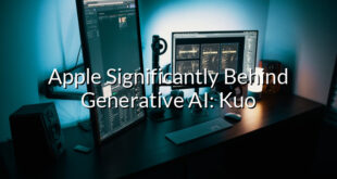 Apple Significantly Behind Generative AI: Kuo