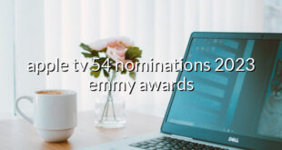 apple tv 54 nominations 2023 emmy awards